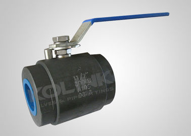 Forged Steel 2-Piece Ball Valve Socket Weld Class 800