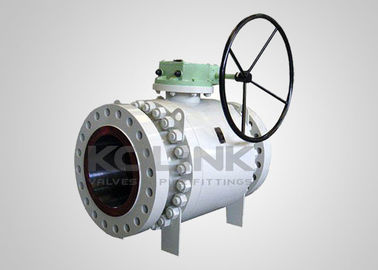 Full Port Trunnion Ball Valve Fire Safe API 607 DN 50-900