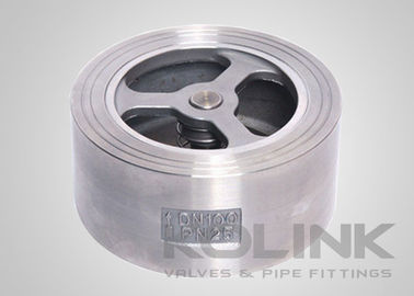 Wafer Type Lift Check Valve Stainless Steel Single-plate Verticle Flow