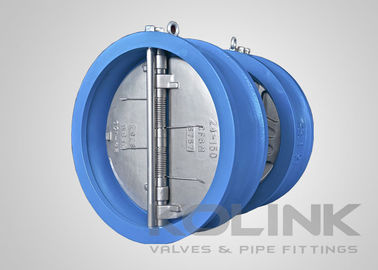 Ductile iron Duo check valve Dual-plate Wafer Type Rubber Resilient Seated