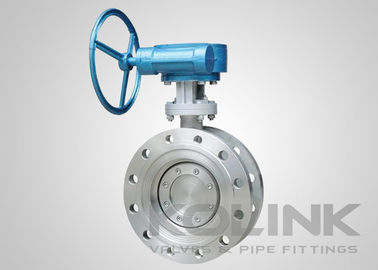High Pressure Eccentric Butterfly Valve Double Flanged Class150-900