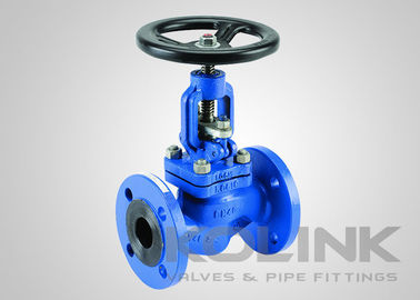 DIN Cast Steel Globe Valve PN10-160 Flanged Manual Operation