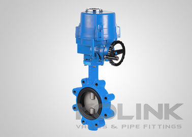 Electric Actuated Resilient Seated Butterfly Valve, Motorized, Ductile Iron