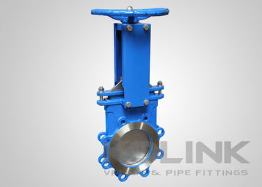 Cast Steel Knife Gate Valve With Bellows Stem Protection in Mining Industry
