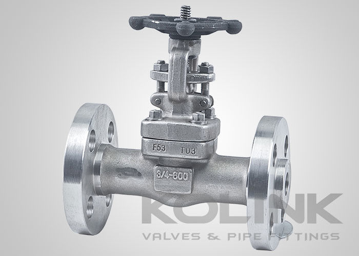 Forged Steel Gate Valve Integral Flanged Stainless Steel F304 F316