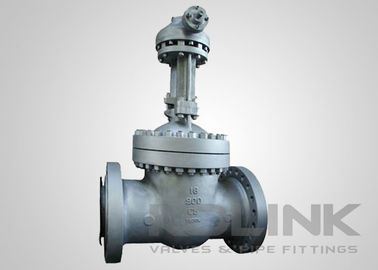 Large Gear Operated Gate Valve Full Port RF Flanged Flexible Wedge