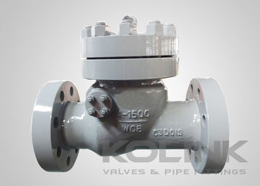 API 6D Swing Check Valve, Full Opening Cast Steel Non-return Valve