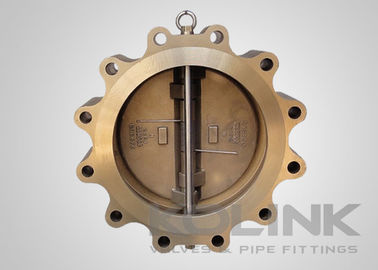 Lugged Wafer Double-door Check Valve, Cast Steel Dual-plate, DN50 - DN1200