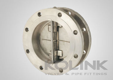 Flanged Wafer Check Valve Stainless Steel Dual Plate 2-48 Inch