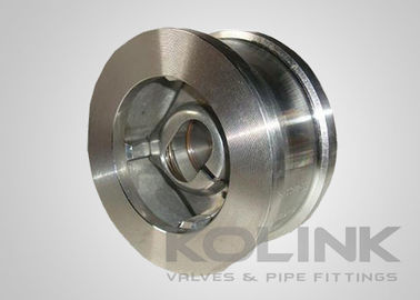 Wafer Type Lift Check Valve Stainless Steel Single-plate Verticle Flow