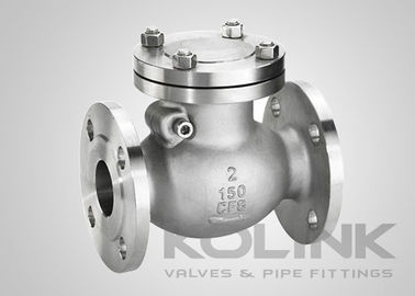 Stainless Steel Swing Check Valve, CF8 CF8M CF3 CF3M Flanged API EN DIN JIS