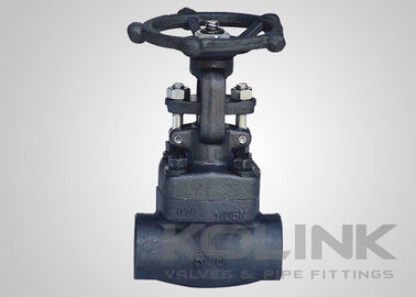 Forged Steel Globe Valve SW End NPT Threaded Class 800-2500