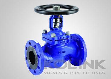 Bellows Seal Globe Valve DIN EN PN 16 - 63, Cast Steel Flanged Stop Valve