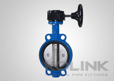 Cast Iron Wafer Butterfly Valve Class150 PN16 Resilient Seated
