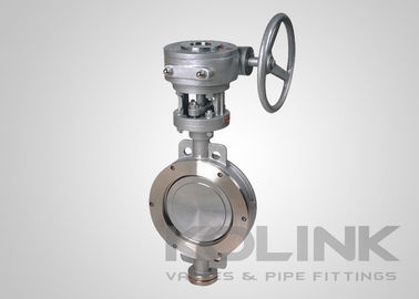 High Performance Wafer Butterfly Valve Economic Stainless Steel Metal Seated