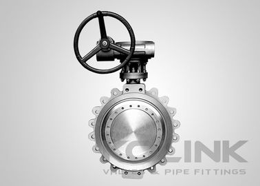 Triple Eccentric Lugged Butterfly Valve Metal Seated Multi-layer Disc Seal