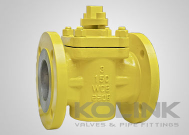 PTFE Sleeved Plug Valve, Non Lubricated Plug Valve, Cast Steel, 150-900 API 599