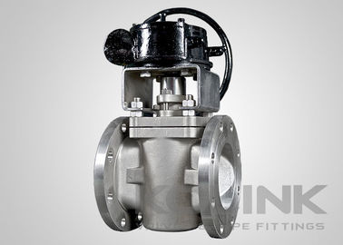 Stainless Steel PTFE Sleeved Plug Valve, PFA Lined Non-Lubricated Plug Valve