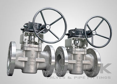 Special Alloy Plug Valve CW6MC Inconel 625 Monel Brass Bronze Alloy 20