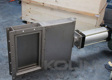 Square Guillotine Knife Gate Valve Carbon Steel Stainless Steel 4-40 Inch