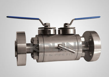 DBB Ball Valve Double Block & Bleed, Double Ball, Flanged / Screw End