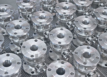 Stainless Steel Floating Ball Valve 2-Piece Split Body CF8 CF8M