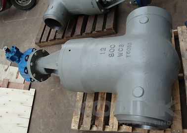 Butt-welded Cast Steel Gate Valve Bolted Bonnet Outside Screw &amp; Yoke