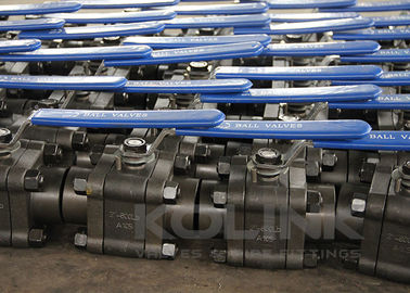 Forged Steel Ball Valve 2-Piece A105 F304 Socket Welded NPT