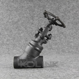 Forged Steel Y Globe Valve Socket Welded Class 150-2500