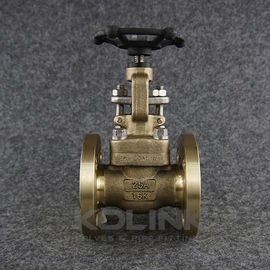 Bronze Globe Valve, Flanged / NPT, JIS CAC703 C95200 C95500 C95800 C83600