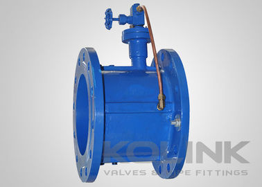 Ductile Iron Non-slam Check Valve, Hydraulic Damper, Double Rubber-lined Flapper