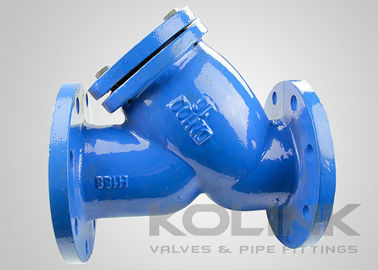 Ductile Iron Y Strainer GGG40 GGG50 PN10 PN16 PN25 Flanged