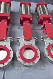 Knife Gate Valve with Polyurethane Deflection Cone,Wear Resistanct, For Mining