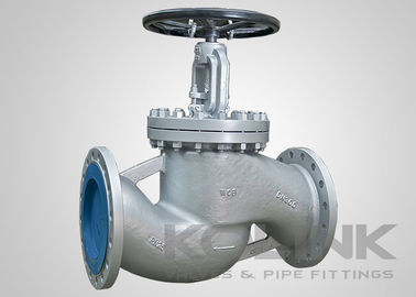 DIN Cast Steel Globe Valve PN10-160 Flanged Manual Operation