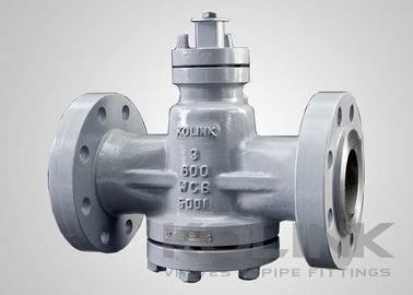 Pressure Balanced Lubricated Plug Valve, Cast Steel Plug Valve Class 150-1500